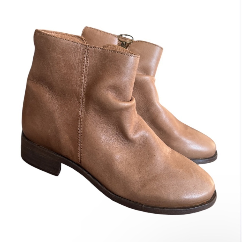 beek Quail Leather‎ Ankle Boots 6.5 Brown